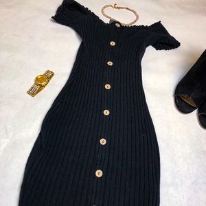 Off the Shoulder Bodycon Dress